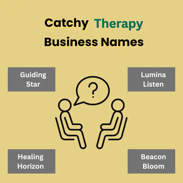 Catchy Therapy Business Names