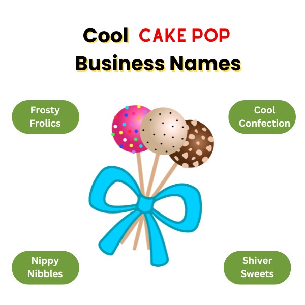 Cool Cake Pop Business Names