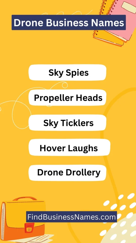 Drone Business Names Ideas List