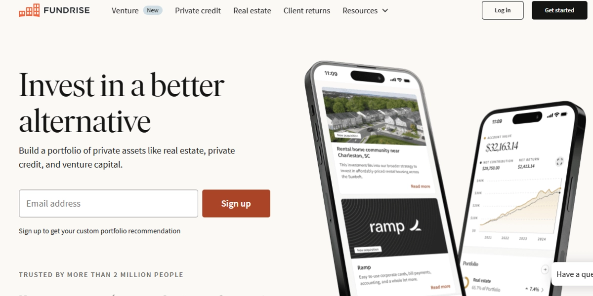 Fundrise (Real Estate and Startups)