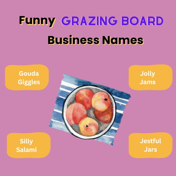 Funny Grazing Board Business Names