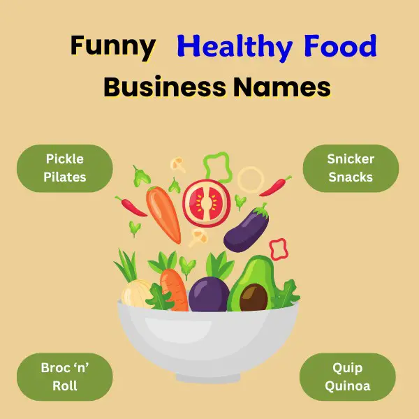 Funny Healthy Food Business Names