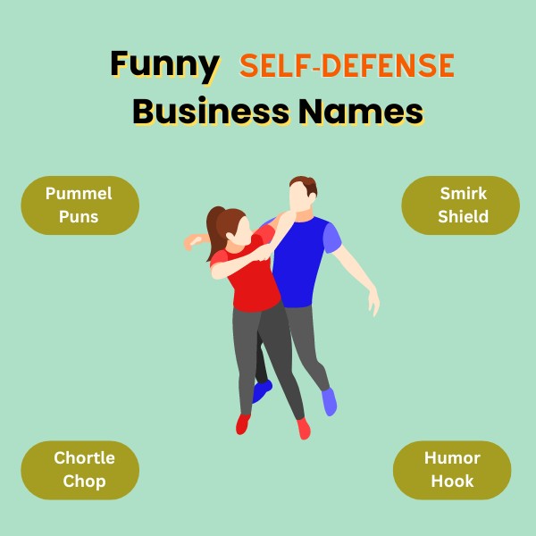 Funny Self-Defense Business Names