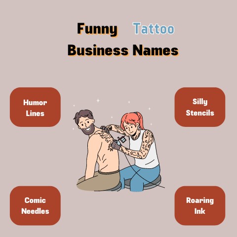 Funny Tattoo Business Names