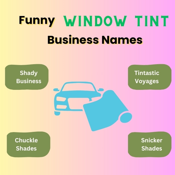 Funny Window Tint Business Names