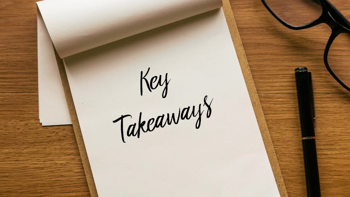 Key Takeaways