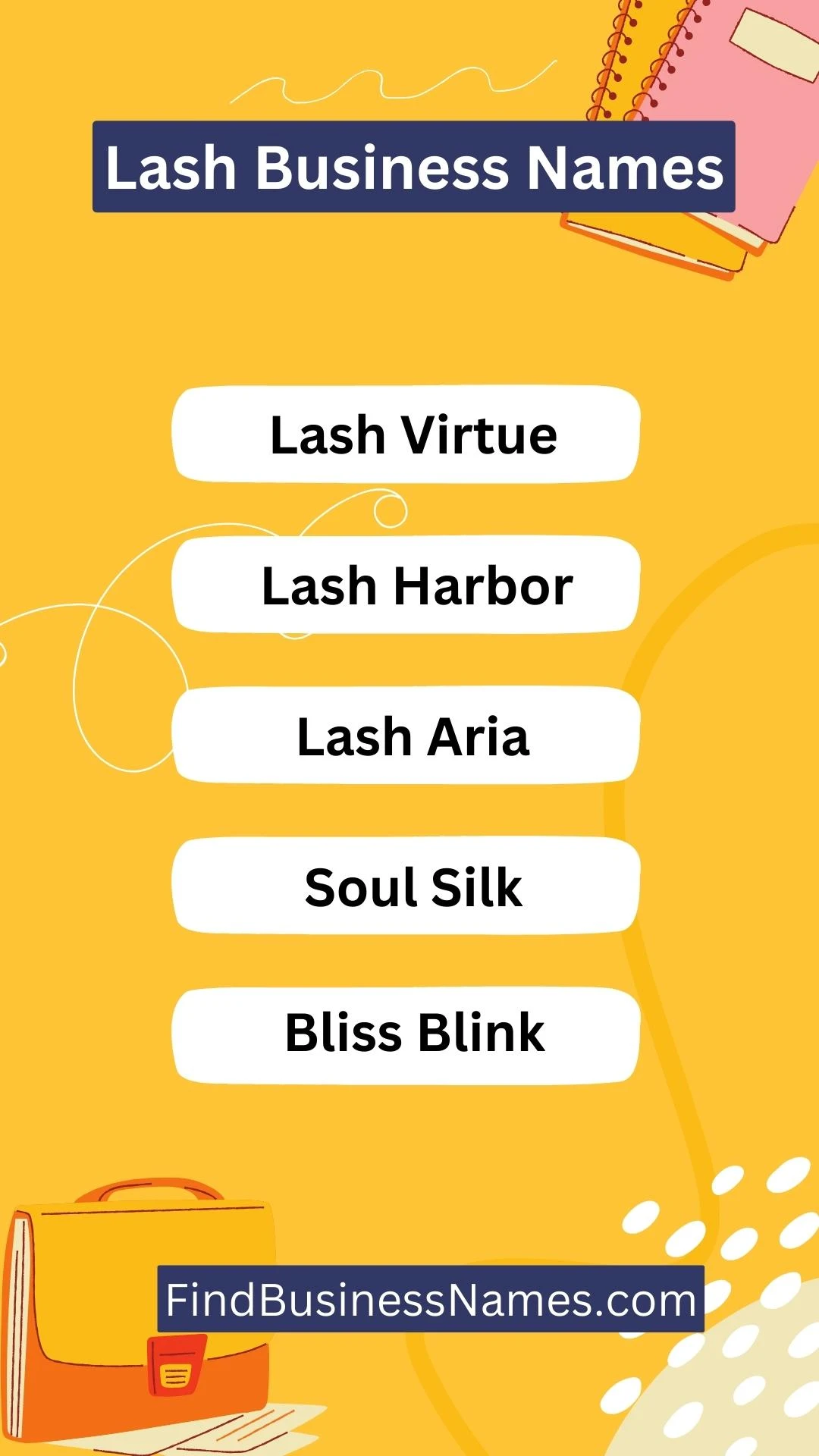 Lash Business Names Ideas List