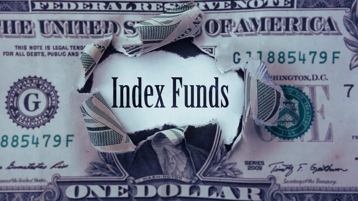 Put Money in Index Funds That Track the Market