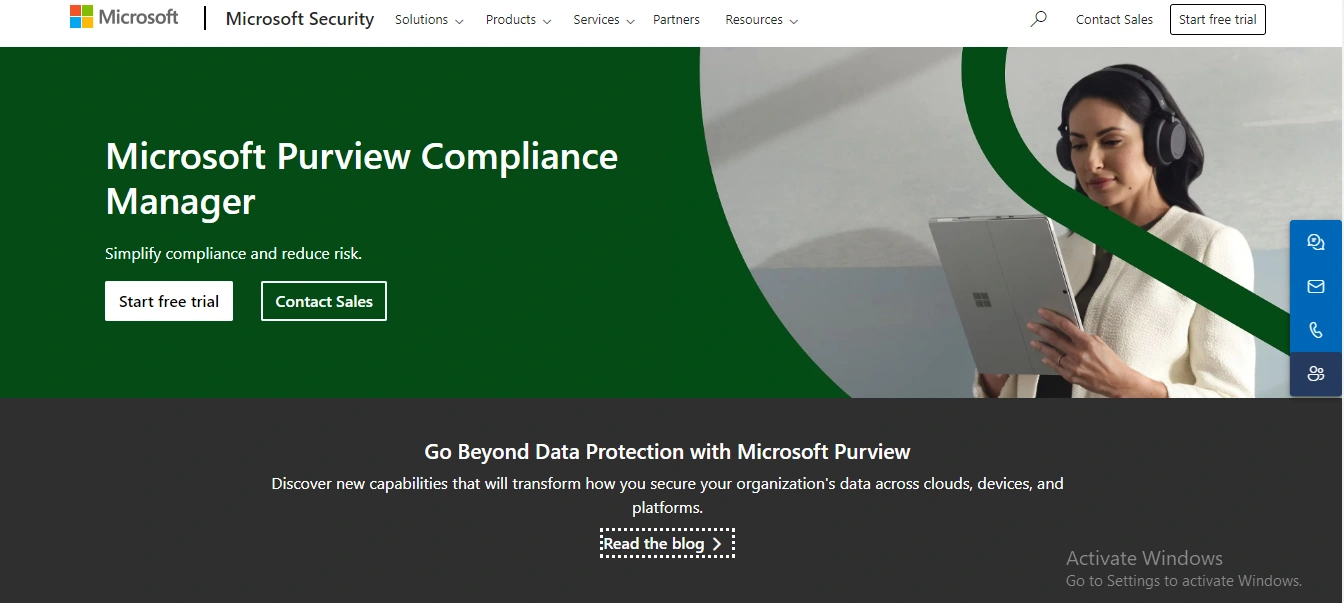 Microsoft Compliance Manager.Com for Business Compliance Management