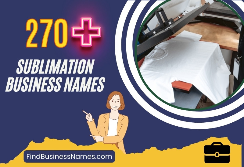 Sublimation Business Names