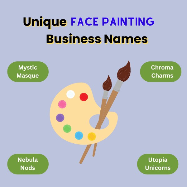 Unique Face Painting Business Names