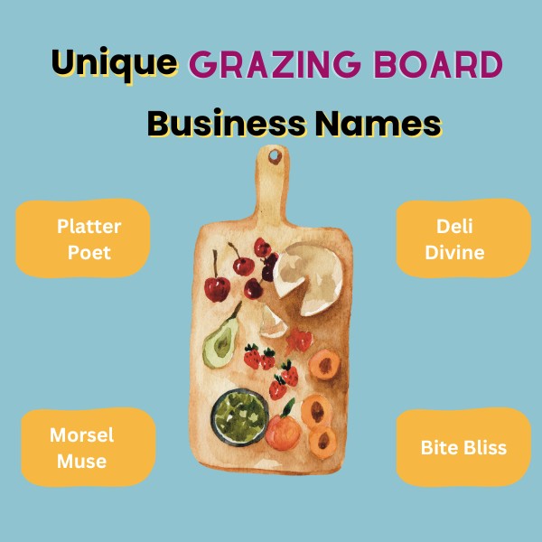 Unique Grazing Board Business Names