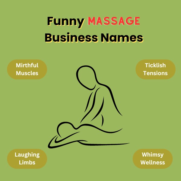 Funny Massage Business Names