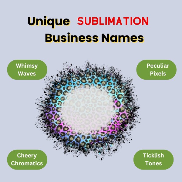 Unique Sublimation Business Names