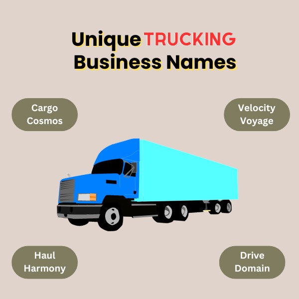 Unique Trucking Business Names