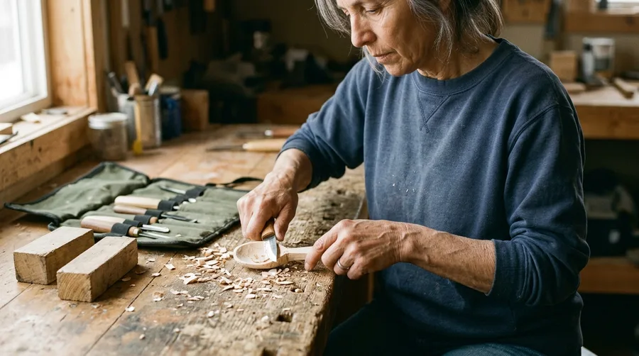 Wood Carving Simple Spoon Blanks
