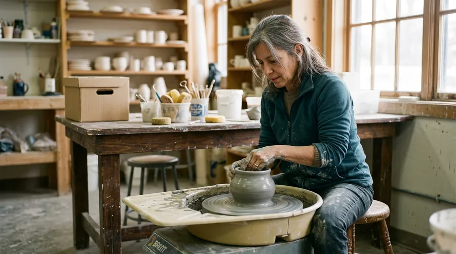 Pottery Wheel Throwing Classes