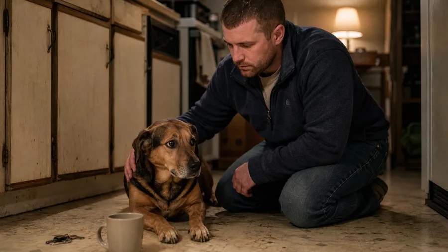 Adopting a rescue dog for daily accountability