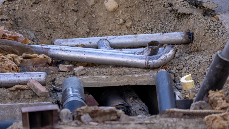 The Sewer Line Cost $9,800