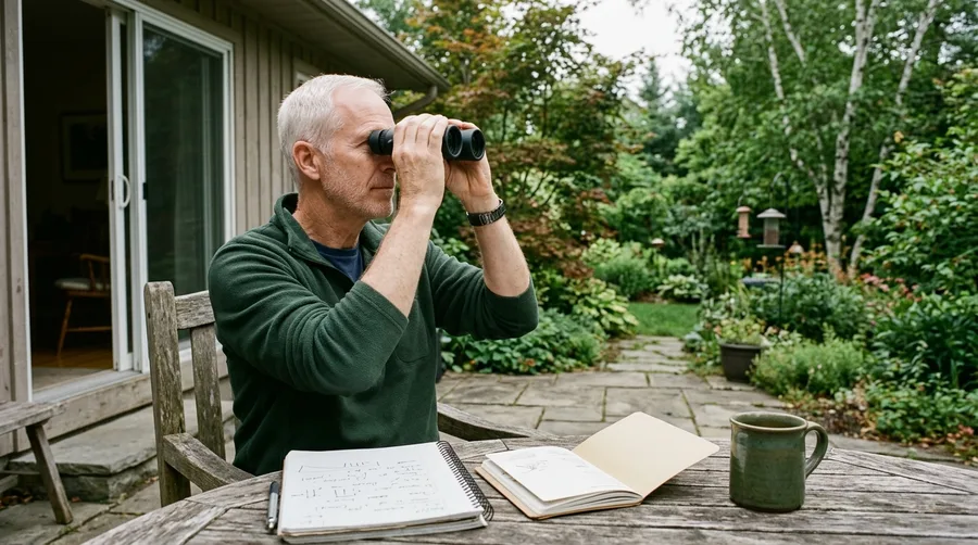 Bird Watching and Journaling