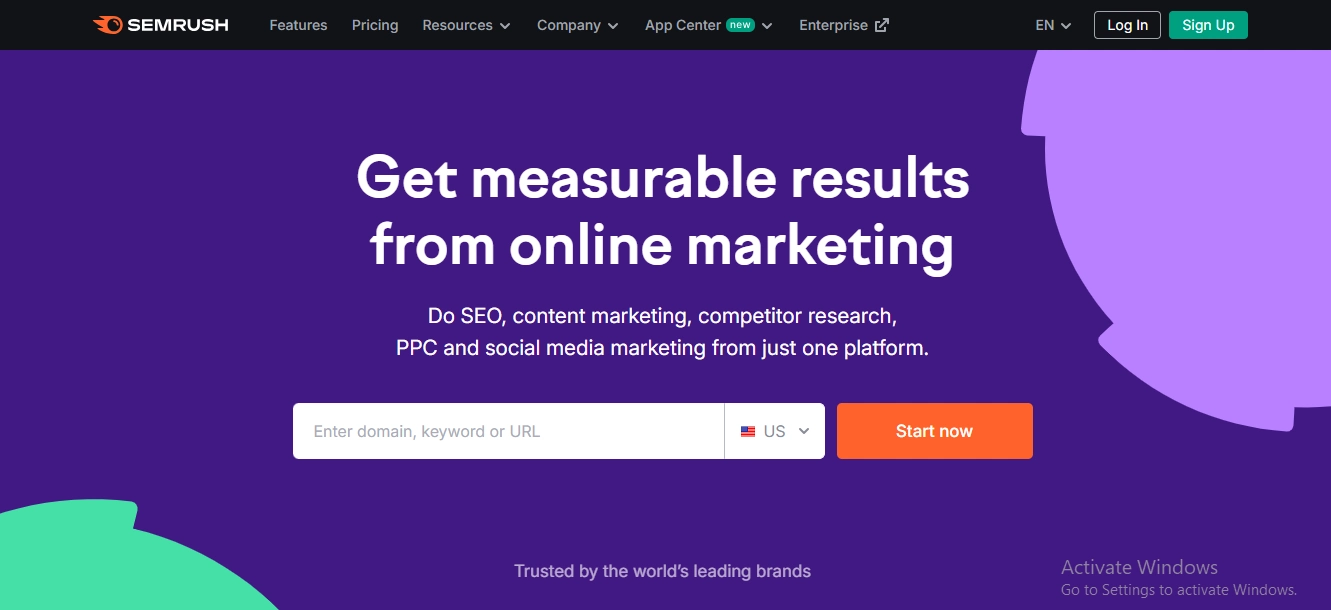 SEMRUSH.Com SEO and Digital Marketing Tool