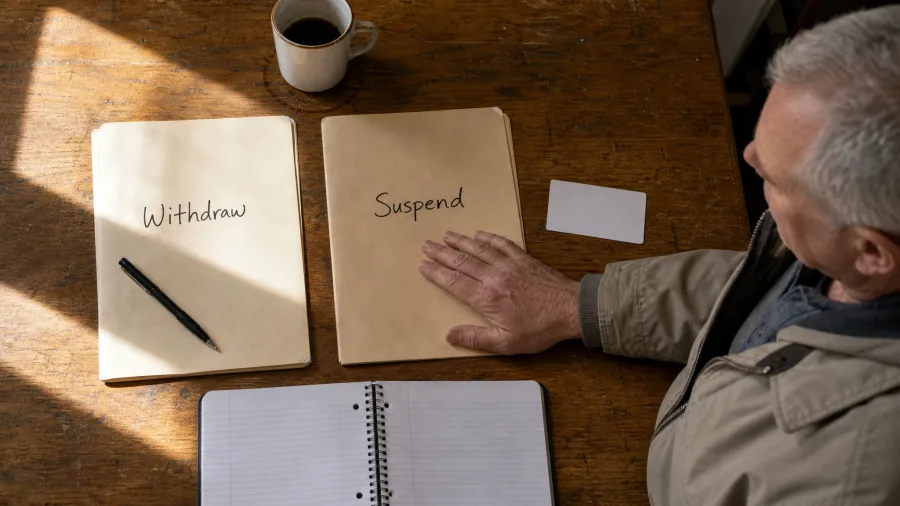 You can't cancel a Social Security claim, but you can withdraw or suspend