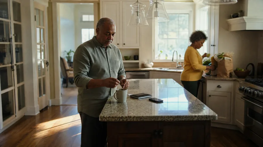 Your spouse or partner micro-manages your daily routine