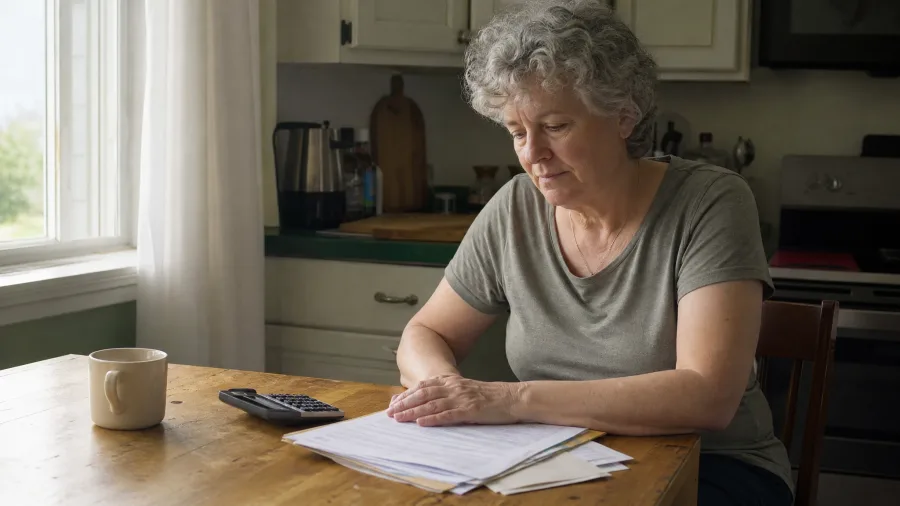 The proceeds buy income, not another house